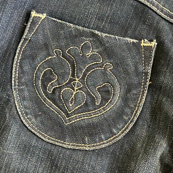 Siwy Jeans Mid Rise RN# 111919 Whiskered Four Pocket Size 31   - S923 - Picture 9 of 10